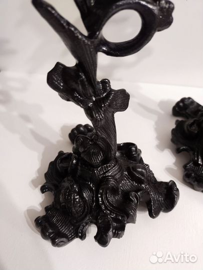 Подсвечники пара Каслинское литье