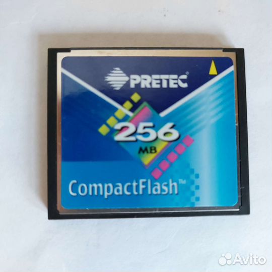 Compact Flash CF 256 мб, 50-pin (как у Canon FC)