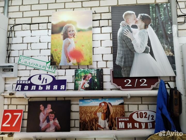 Фотопечать на холсте