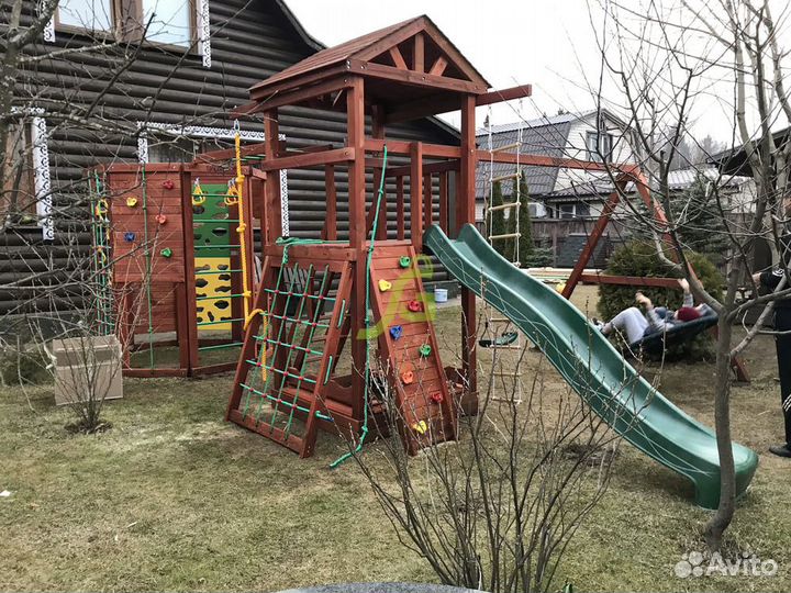 Детская площадка Панда Фани Gride с WorkOut