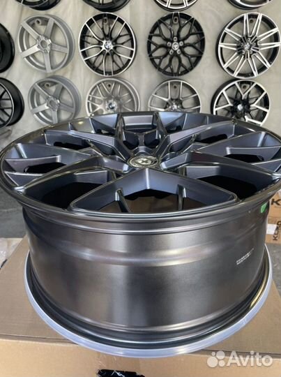 R20 5x114.3 HRE FF10 Графит Новые Диски