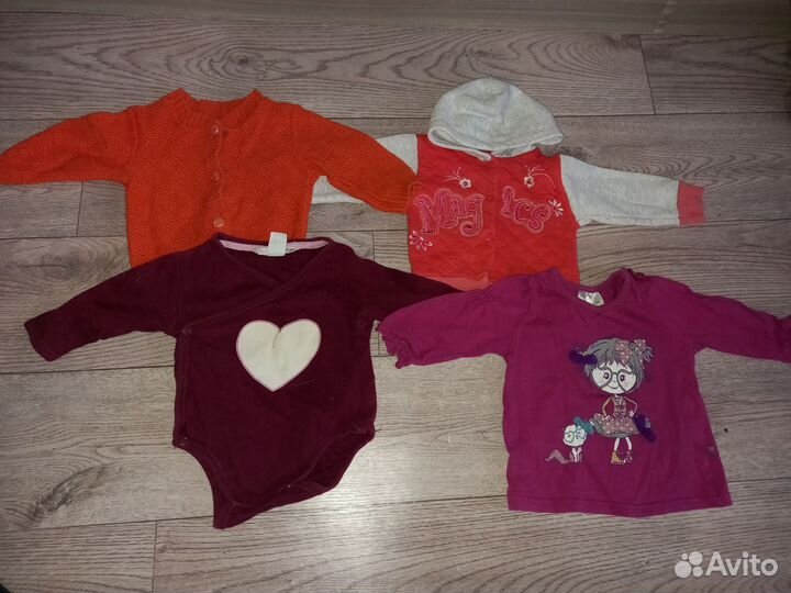 Вещи пакетом на девочку