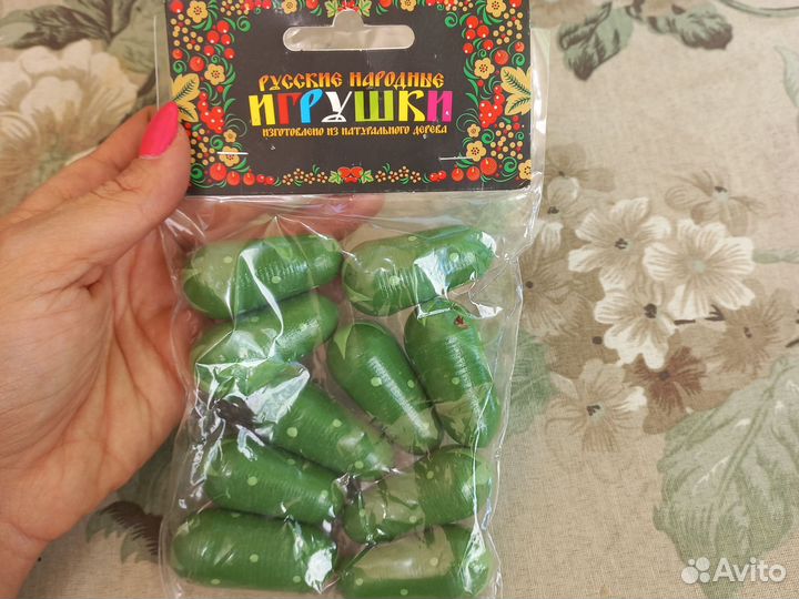 Русские народные игрушки счетный материал