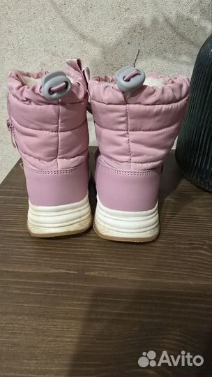 Ботинки зимние дутики 23 размер Tombi