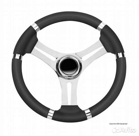 Рулевое колесо Osculati 350 мм черный 45-151-01 45