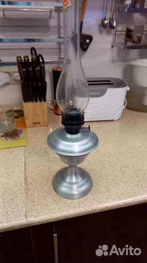 Керосиновая лампа. Алюминевая