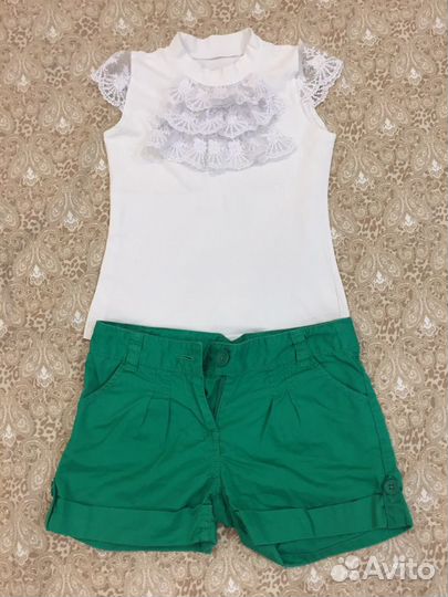 Шорты комплекты для девочек 134