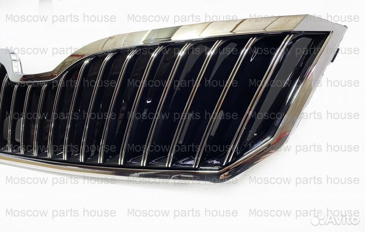 Skoda Superb 2013-2015 решетка радиатора хром