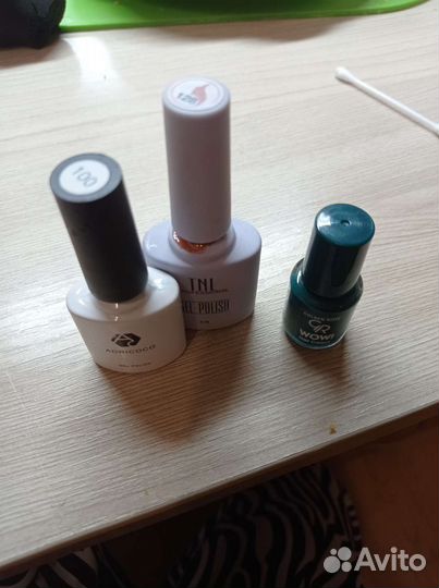 Гель лак, обычный лак, всё вместе