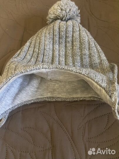Шапочка теплая на малыша
