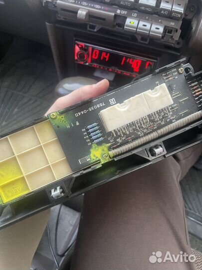 Блок климата toyota carina ed