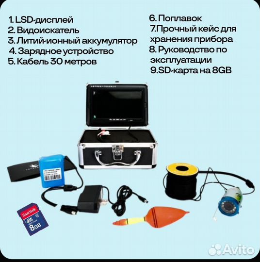 Подводная камера для рыбалки