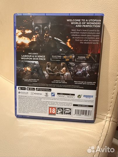 Atomic heart ps5 диск