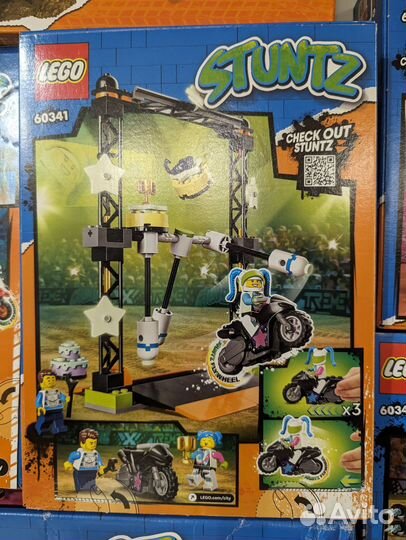 Lego City stuntz полная коллекция больших наборов