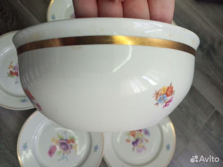 Тарелки Дулево из супового набора