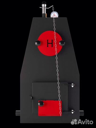 Твердотопливный котёл 12 квт