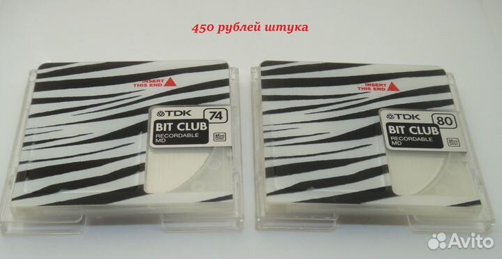 Минидиски Minidisc TDK Bit Club