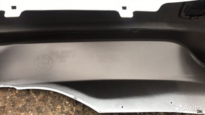 Задний бампер бмв х5 ф15 М пакет