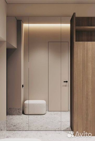 Скрытые двери невидимки