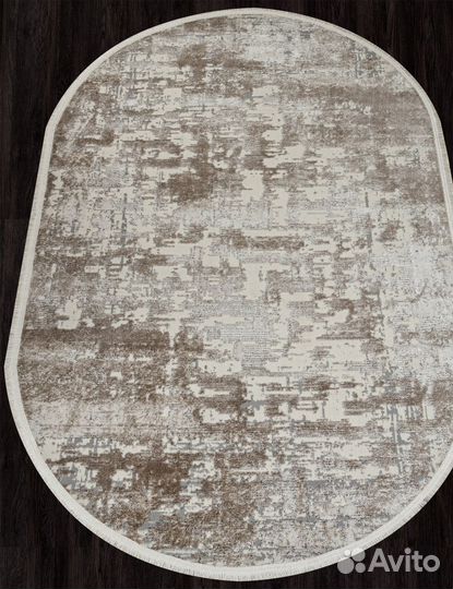 Ковер Kardelen Marmaris 26941A gry/d.beige Овал
