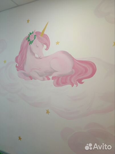 Художник роспись стен, картины