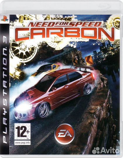 Need for Speed: Carbon PS3, английская версия