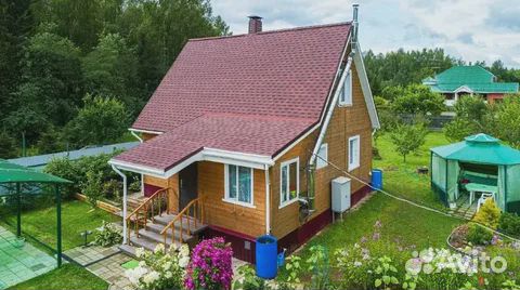 Гибкая черепица Shinglas фазенда Красный