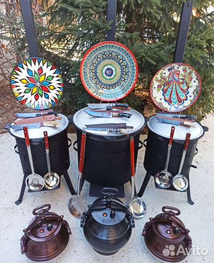 Казан чугунный оригинальный новый