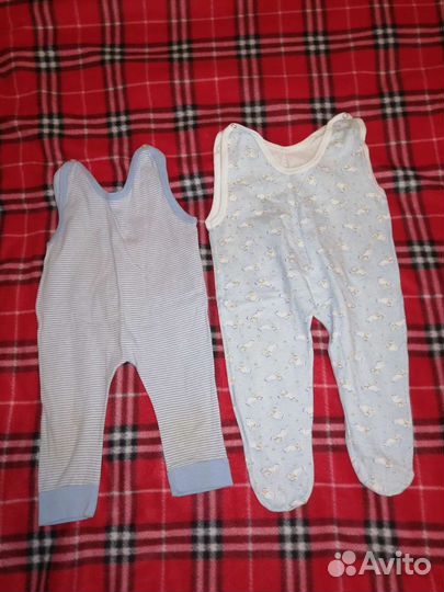 Детские вещи пакетом на мальчика 68 74 р