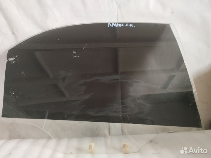 Стекло задней правой двери шевроле ланос