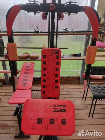 Тренажёры и штанга