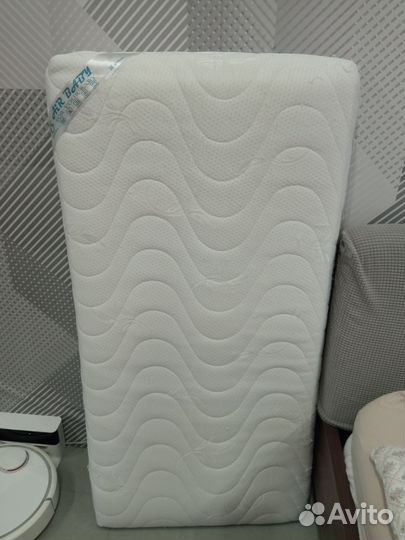 Матрас 120 60 бу кокосовый, кровать детская