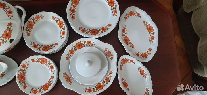 Столовый сервиз богемия