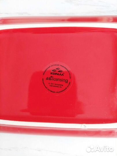 Масленка красно-белая