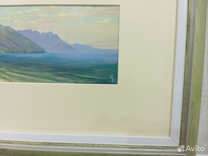 Виды Байкала картина масло