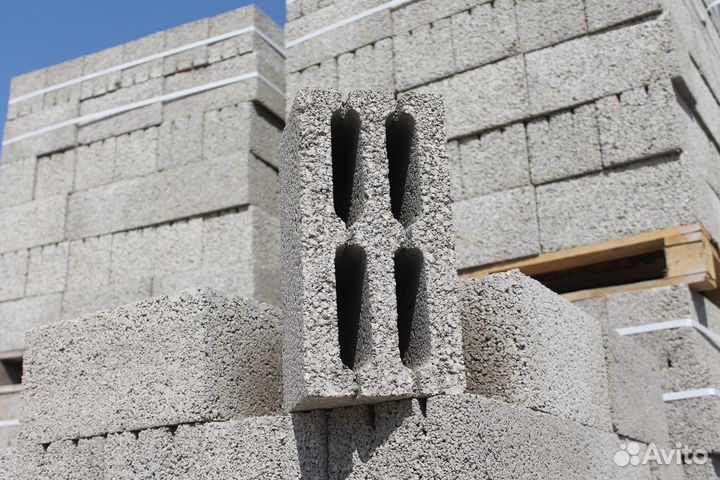 Блоки керамзитобетонные, стеновые и перегородочные