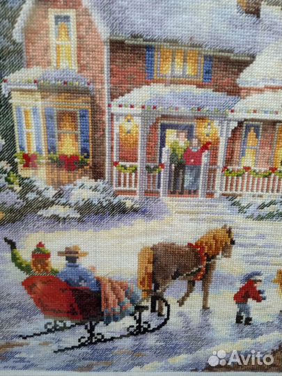 Вышивка крестом ручная работа