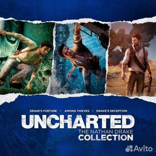 Игра Uncharted трилогия для PlayStation 4, 5