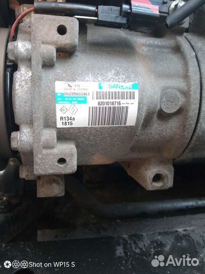 Компрессор кондиционера рено дастер duster