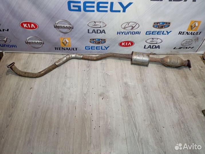 Резонатор выхлопной трубы глушителя Kia RIO 3