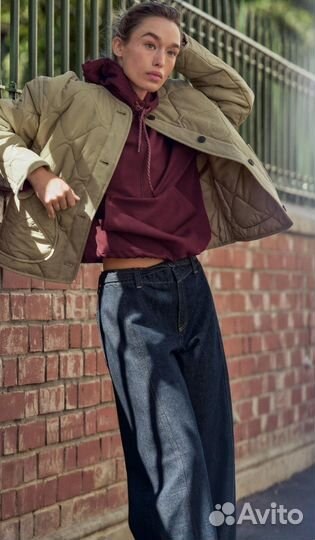 Куртка zara стеганная