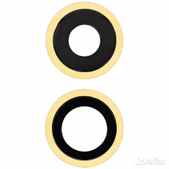 Стекло камеры для iPhone 11 (желтый)