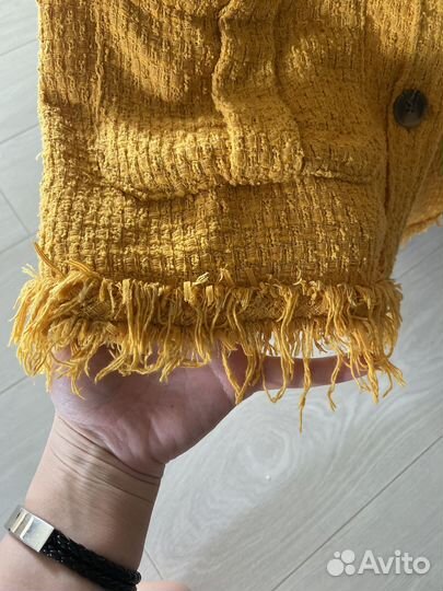 Жакет женский тонкий твид 44 46