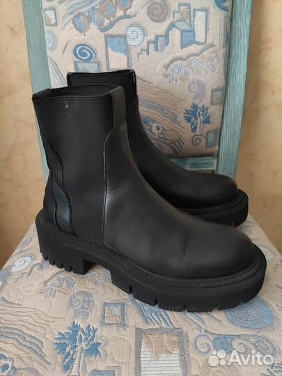 Ботинки Zara кожа