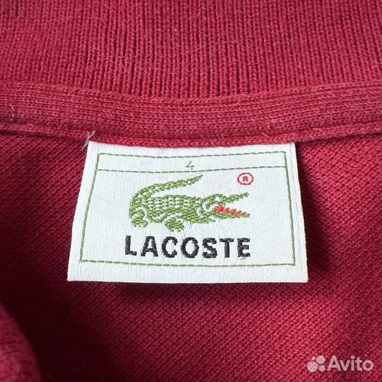 Регбийка Lacoste Vintage Rugby Shirt оригинал