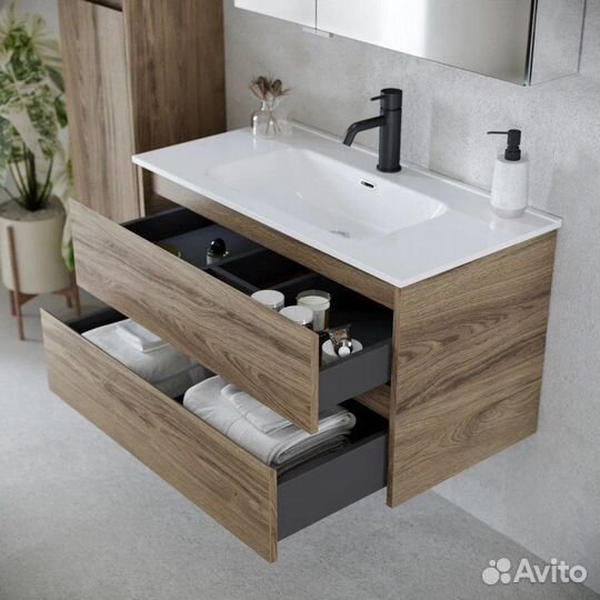 Тумба с раковиной Sancos Libra LB120-1ECH