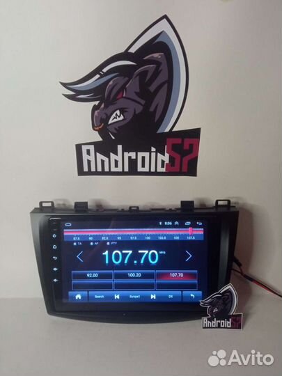 Магнитола на Mazda 3 bl