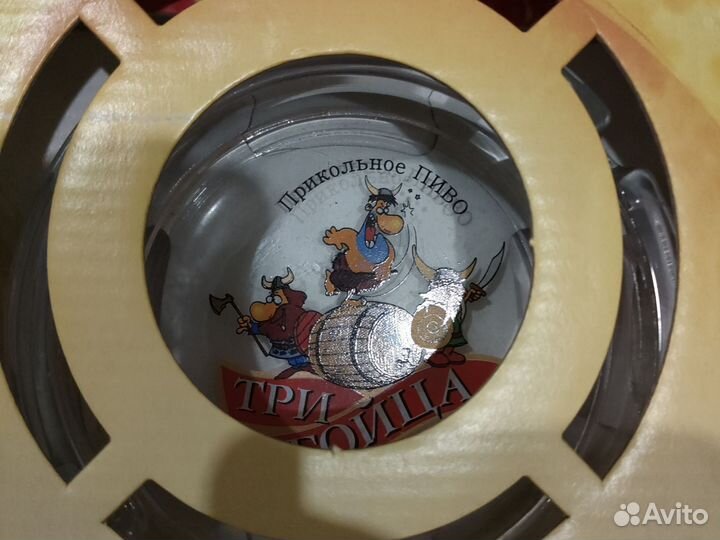 Мужской набор стаканов и бокалов