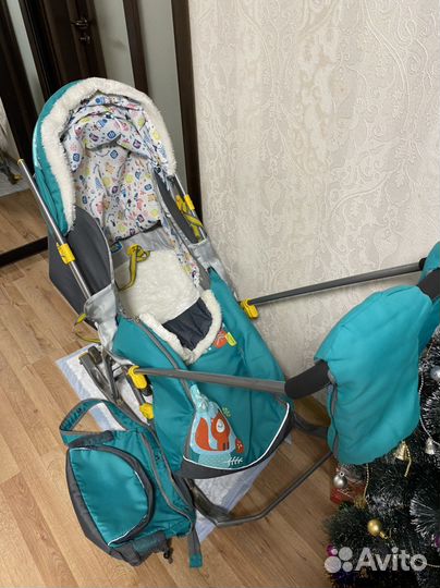 Детские санки коляска