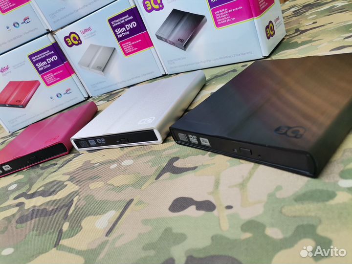 Металлический USB DVD+RW / Blu-Ray R / RE